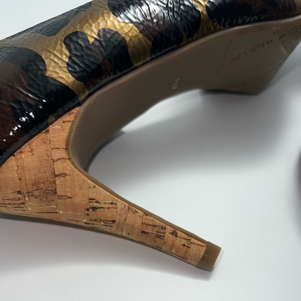 47. Madeline Shoes Leopard Print Heels - Picture 7 of 11